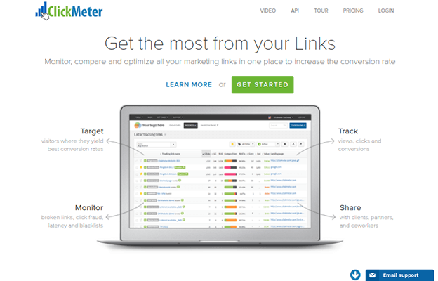 clickmeter link management