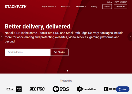 stackpath homepage