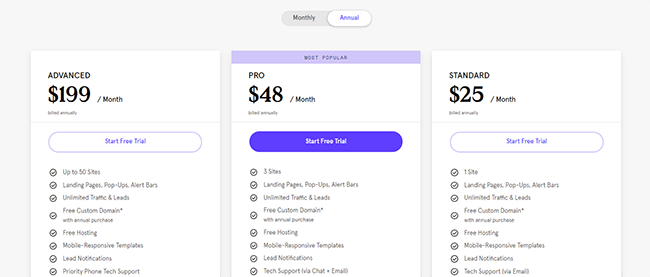 41 Leadpages pricing
