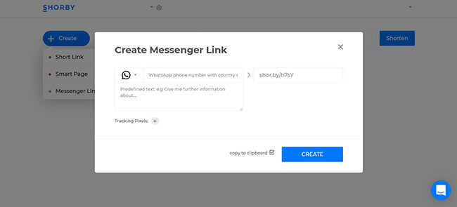05 Create messenger link
