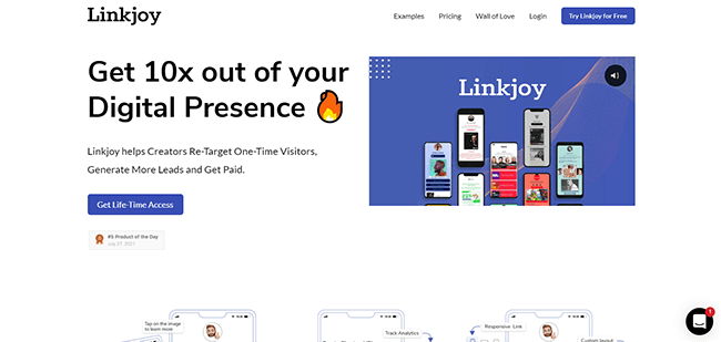 LinkJoy Homepage