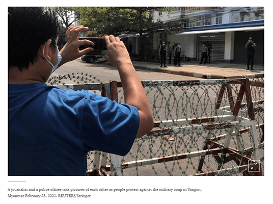 Myanmar is using Facebook Live to broadcast its revolution