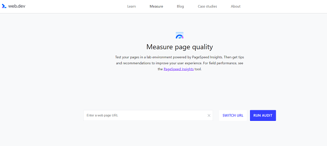 Measure Homepage