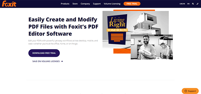 foxit Homepage
