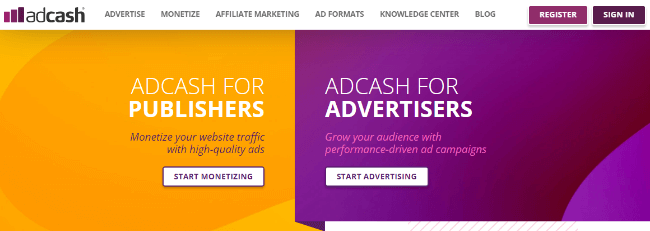 Adcash Online Advertising Platform adcash com