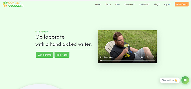ContentCucumber Homepage