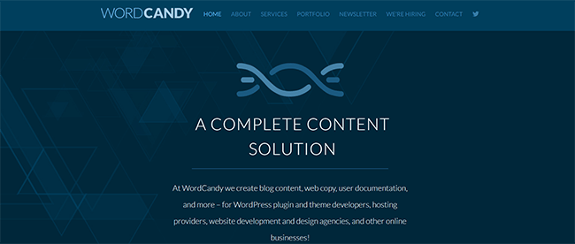 wordcandy Homepage