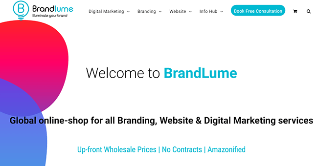 BrandLume Marketing Homepage