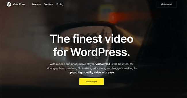 VideoPress Homepage